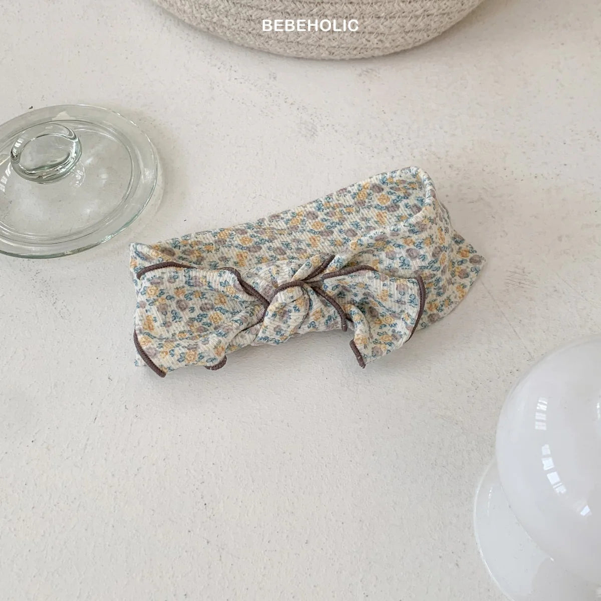Nallari Hair Band | 羅紋蝴蝶結頭帶