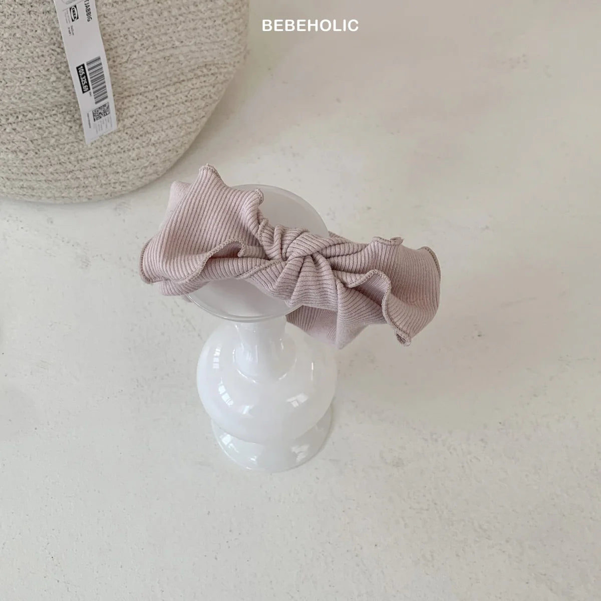 Nallari Hair Band | 羅紋蝴蝶結頭帶
