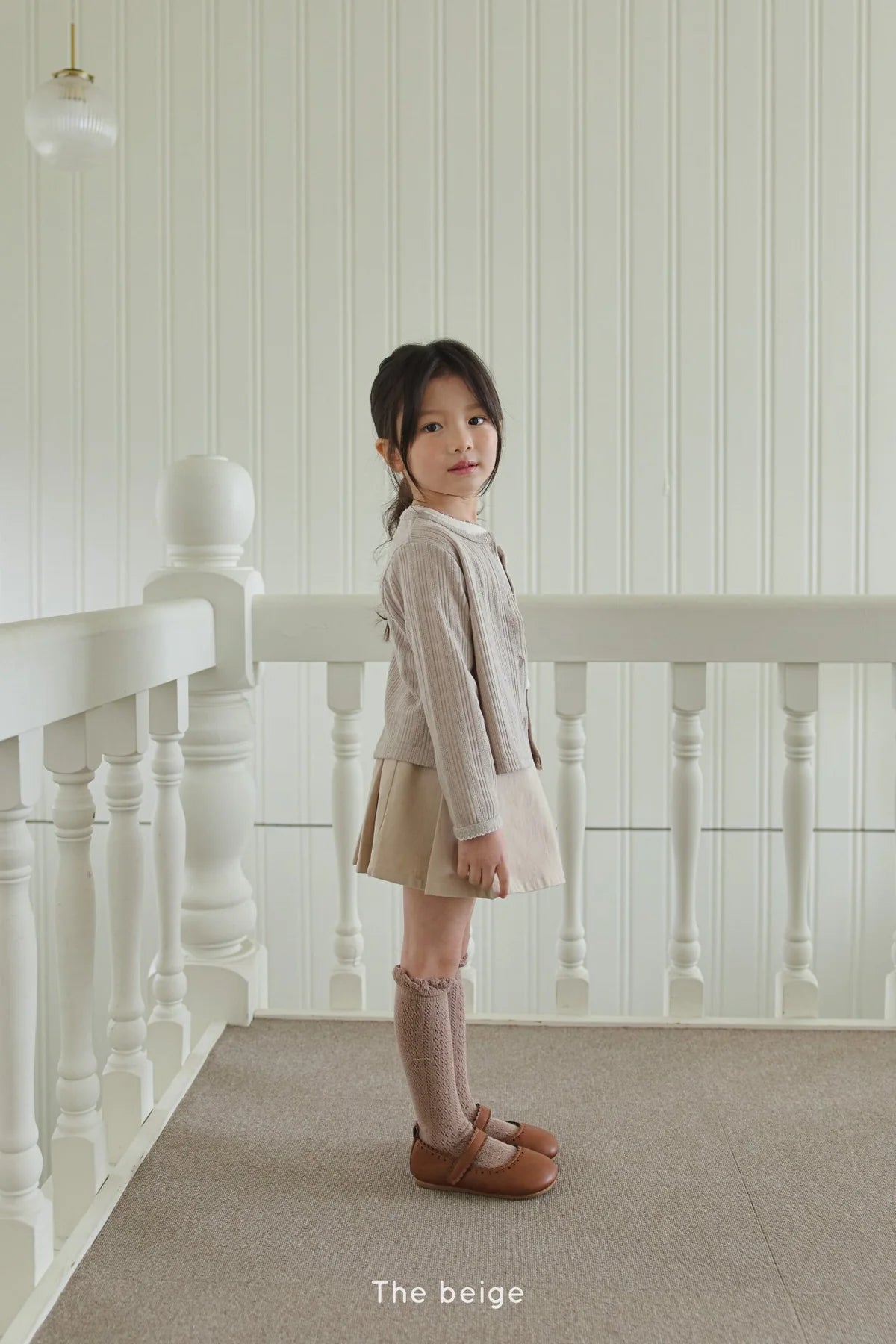 Cotton Pleated Skirt | 簡約純棉半身裙