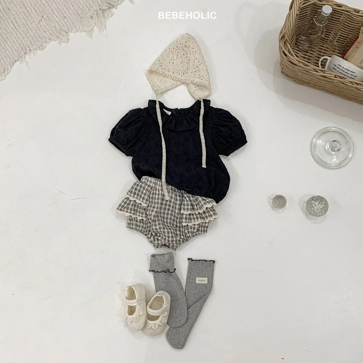 Mini Ruffle Blouse | 迷你荷葉邊襯衫