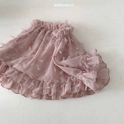 Roman Ribbon Skirt | 法式蝴蝶結半身裙