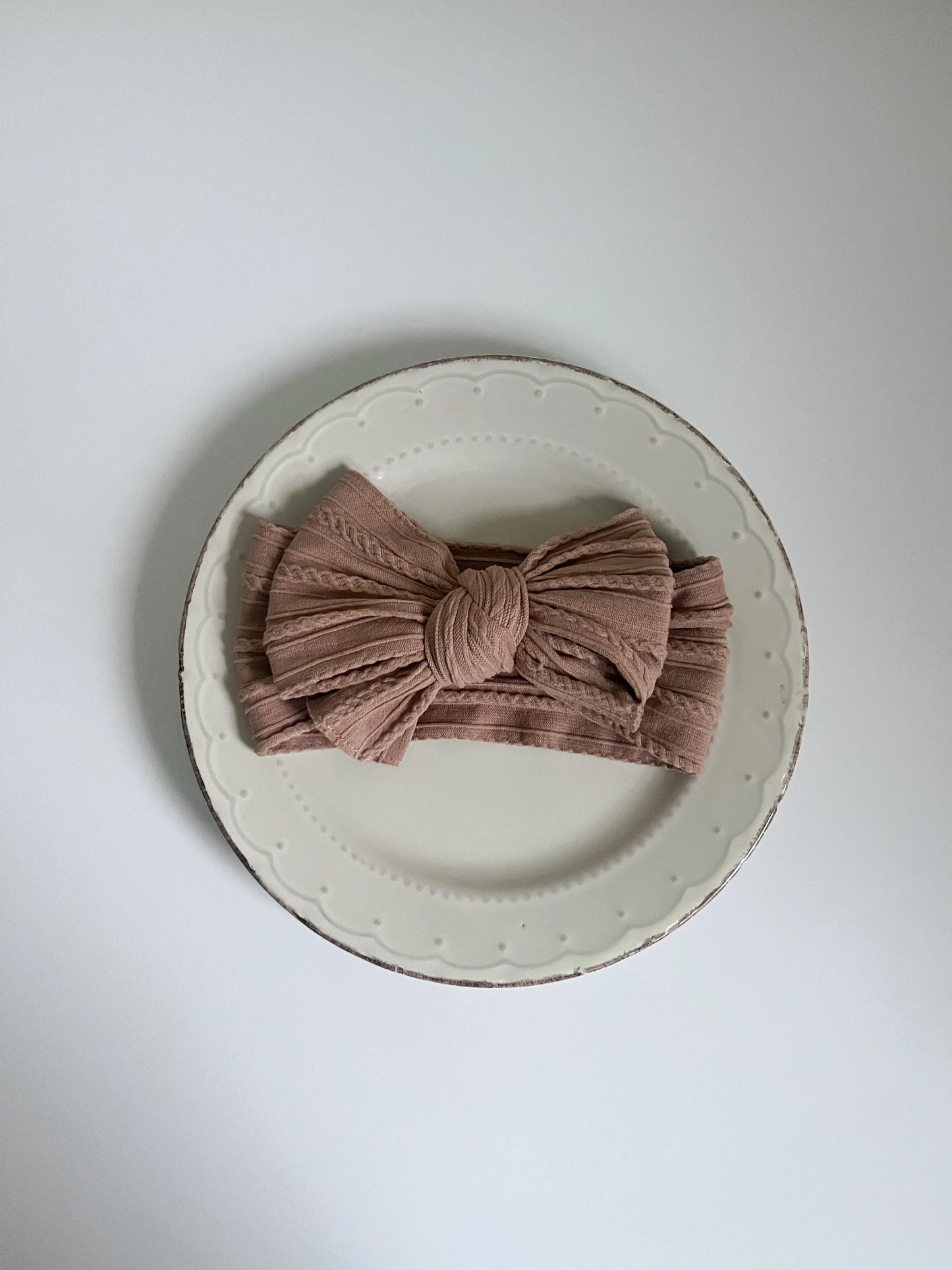 Maisie Ribbon Hairband | 扭紋棉布頭帶