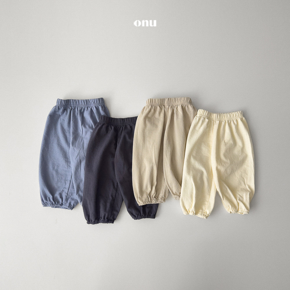 Peekaboo Pants | 簡約棉質長褲