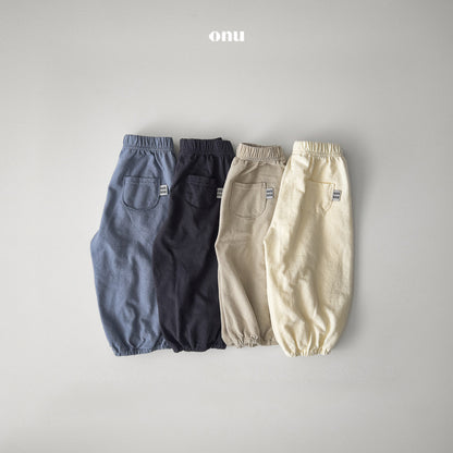 Peekaboo Pants | 簡約棉質長褲