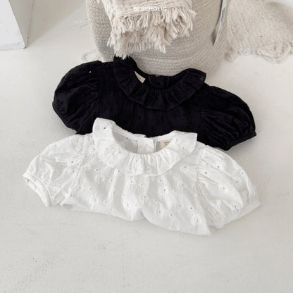 Mini Ruffle Blouse | 迷你荷葉邊襯衫