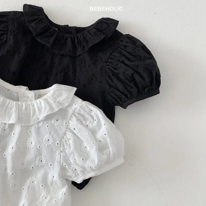 Mini Ruffle Blouse | 迷你荷葉邊襯衫