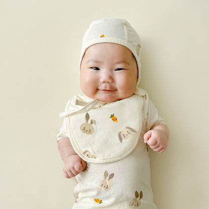 【韓國製🇰🇷】Organic Newborn Bibs 有機棉初生嬰兒口水肩