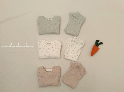 Rabbit Carrot Indoor Wear Set | 兔仔家居睡衣套裝