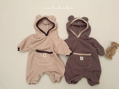 Bear Hood Suit | 熊仔帽連身衣